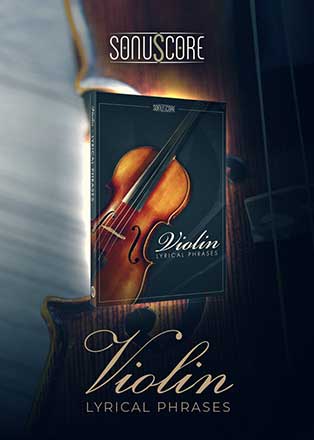 lyrical violin phrases