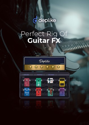 Perfect Rig of Guitar FX (VST, AU, Standalone) by Deplike