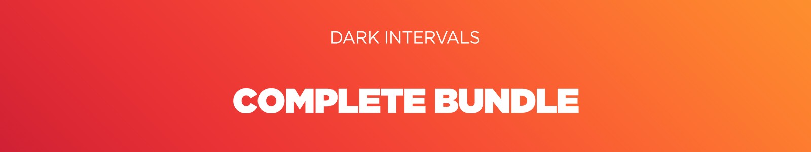 The Everything Bundle by Dark Intervals