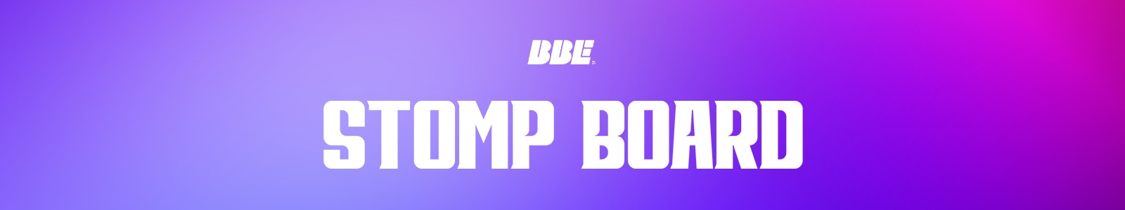 Stomp Board by BBE Sound