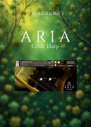 Aria Sounds Celtic Harp poster min