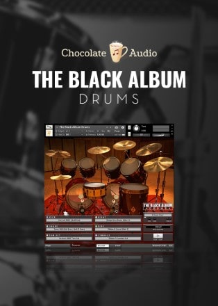 Chocolate Audio The Black Album Drums poster min