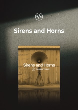 Sampletraxx Sirens and Horns poster min
